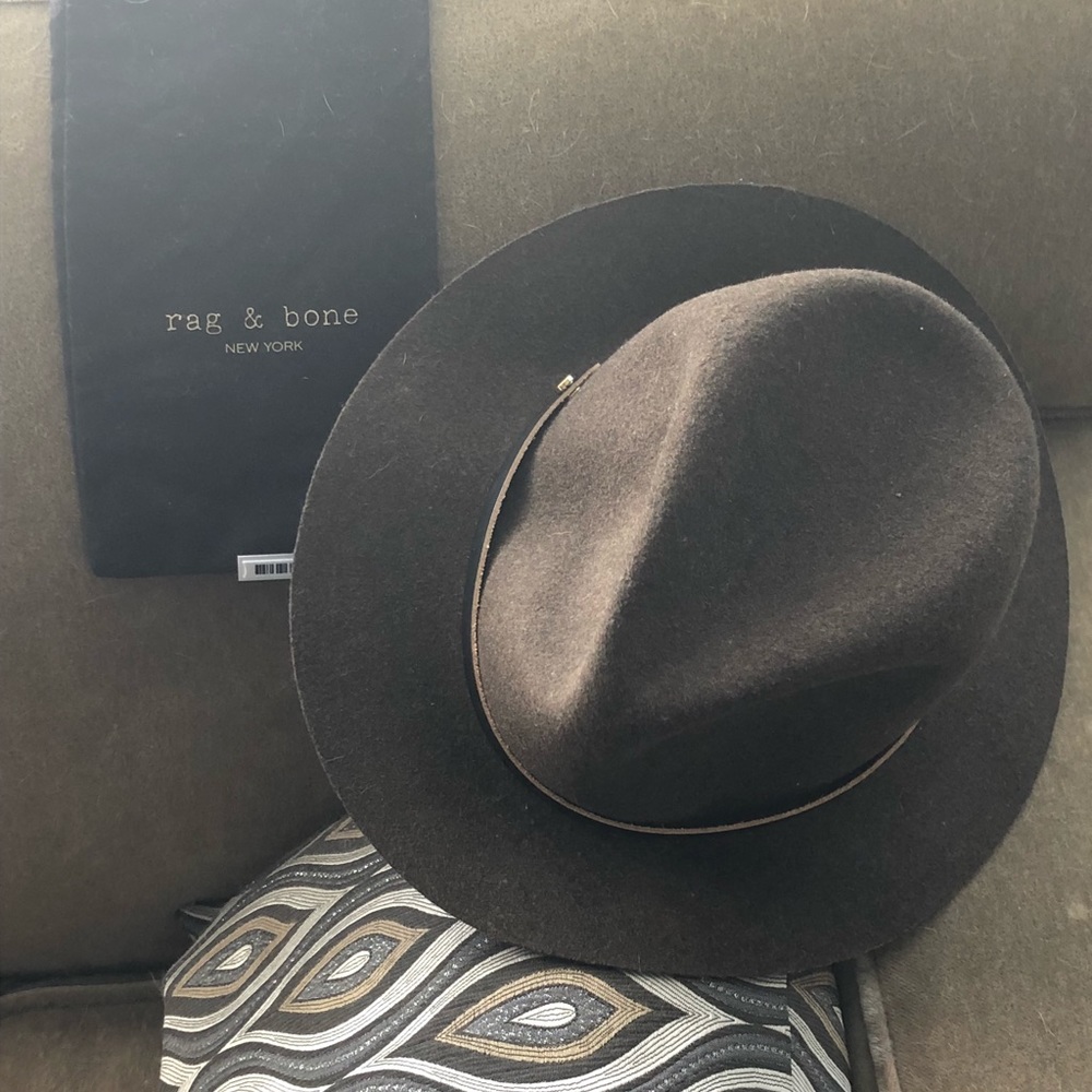 Brown Rag n Bone soft Fedora w/dust bag NWT SOLD